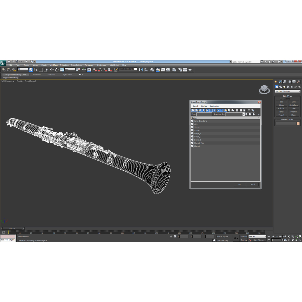 3D model Clarinet