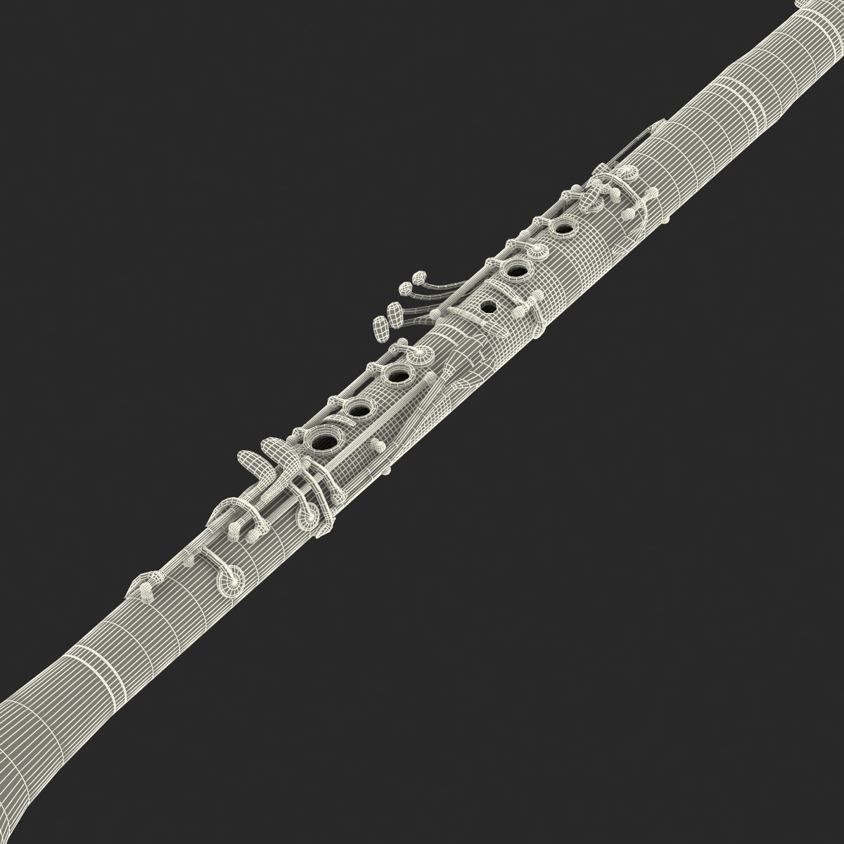 3D model Clarinet