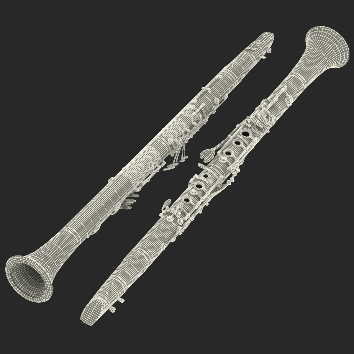 3D model Clarinet