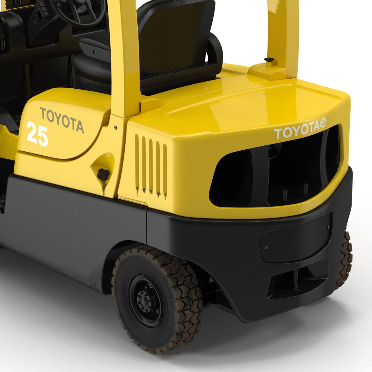 3D model Forklift Toyota