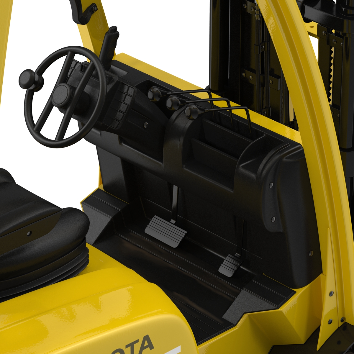 3D model Forklift Toyota