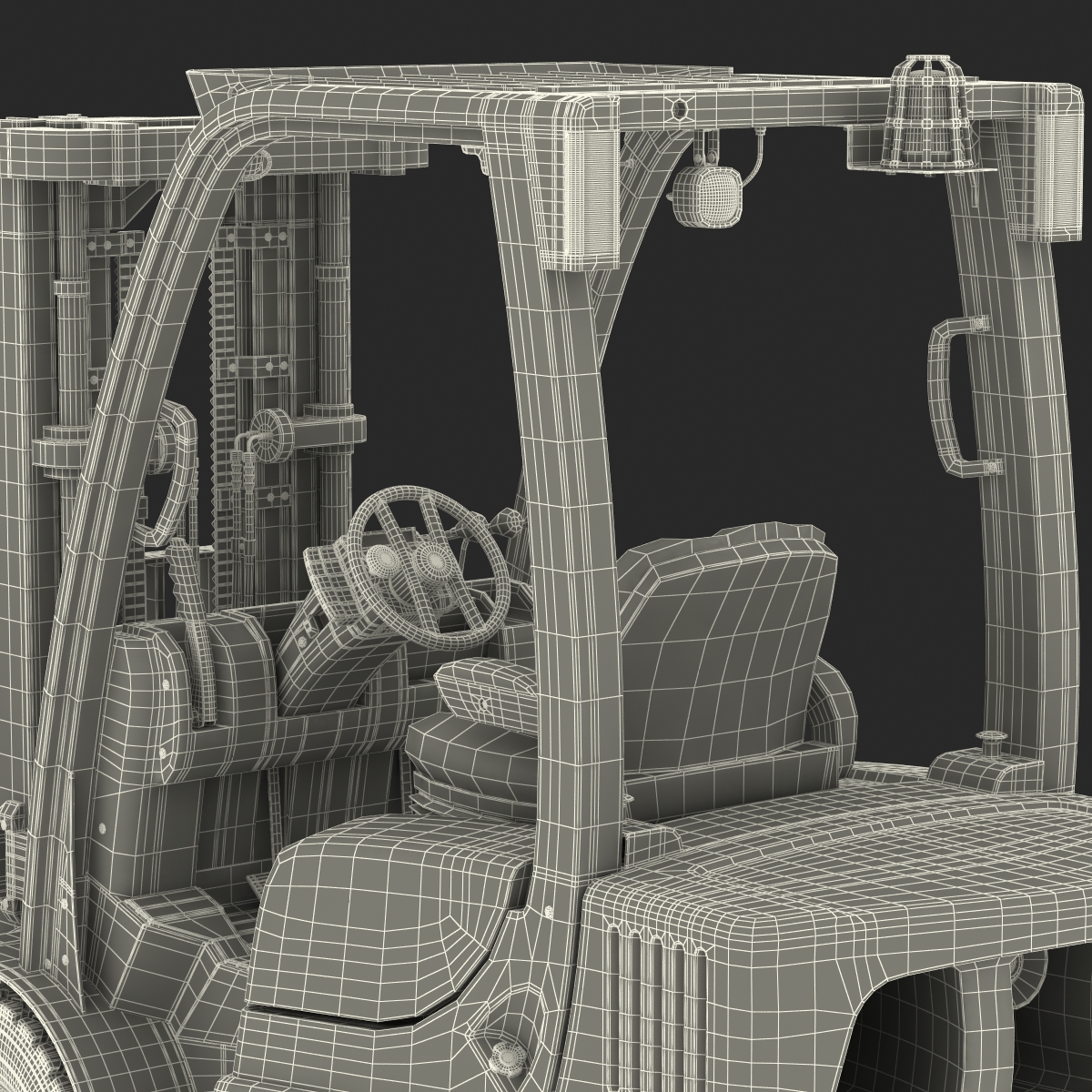 3D model Forklift Toyota