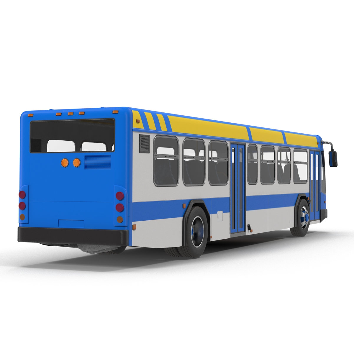 Bus Metro Transit 3D