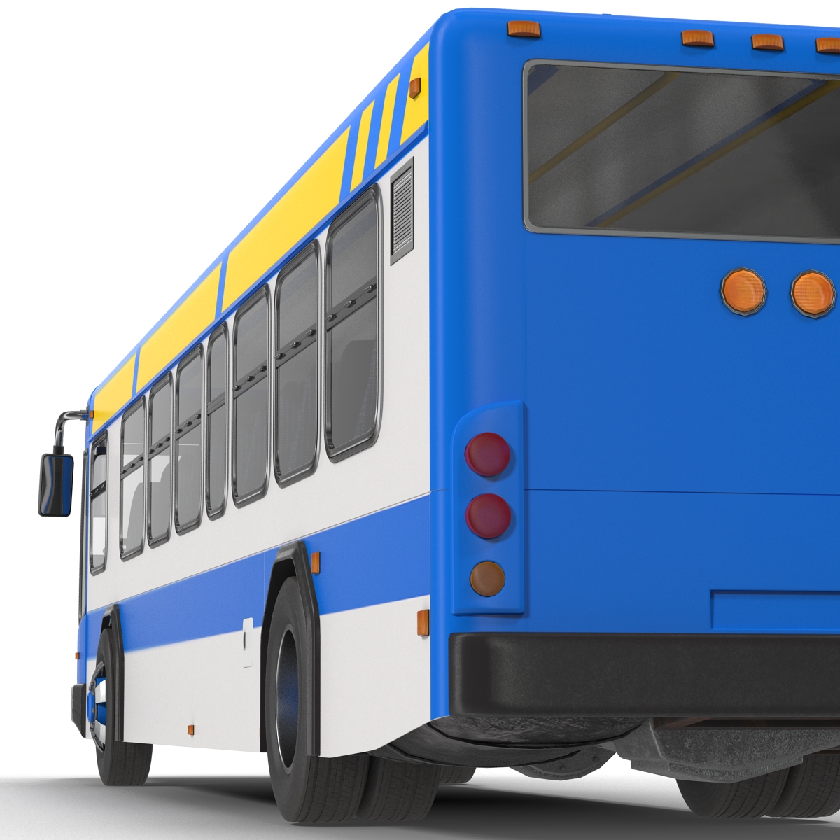 Bus Metro Transit 3D