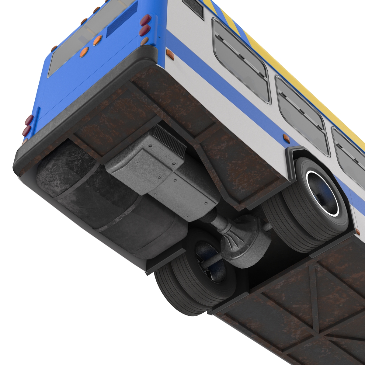 Bus Metro Transit 3D