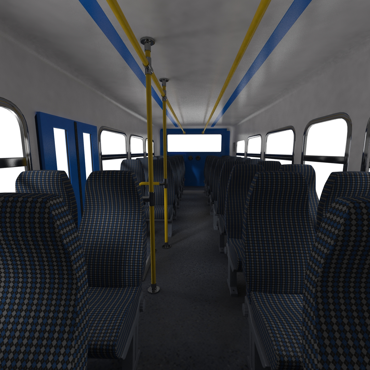 Bus Metro Transit 3D