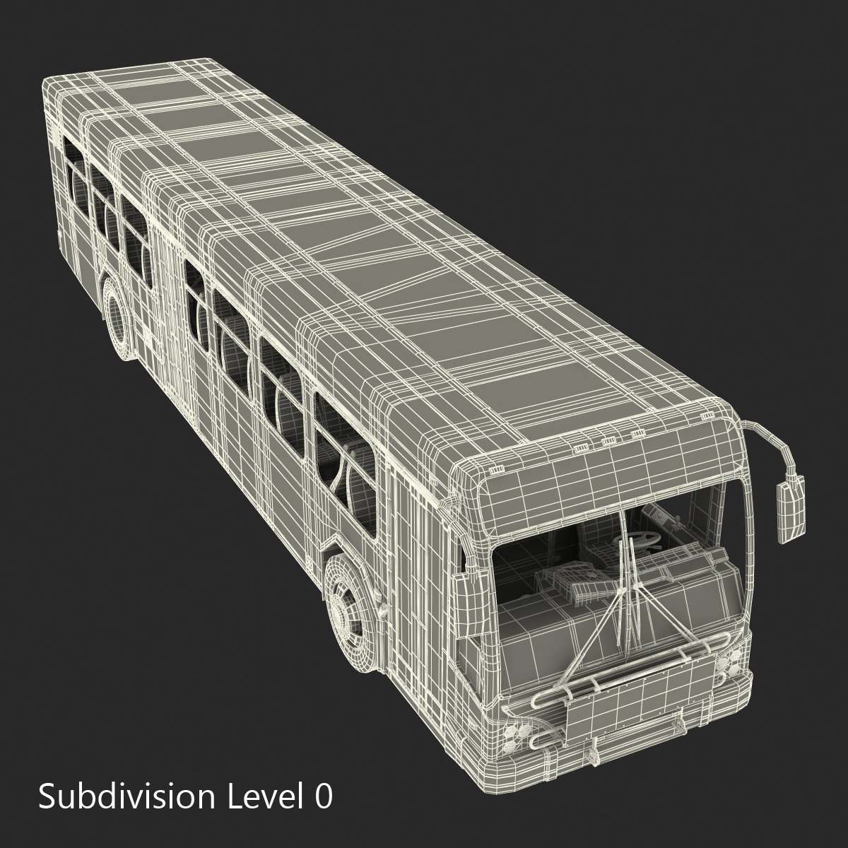 Bus Metro Transit 3D