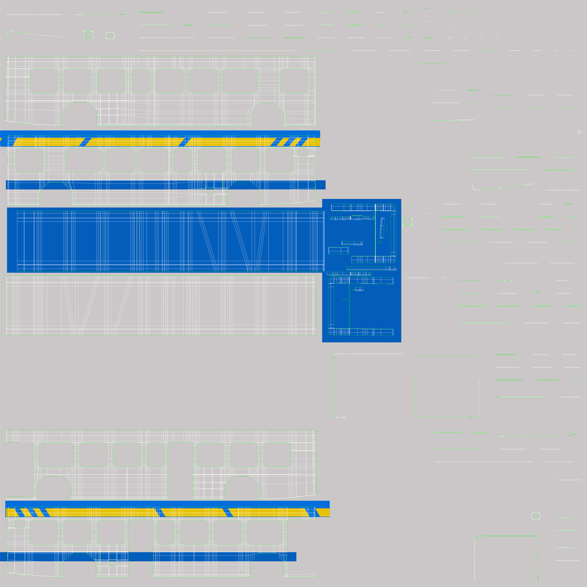 Bus Metro Transit 3D