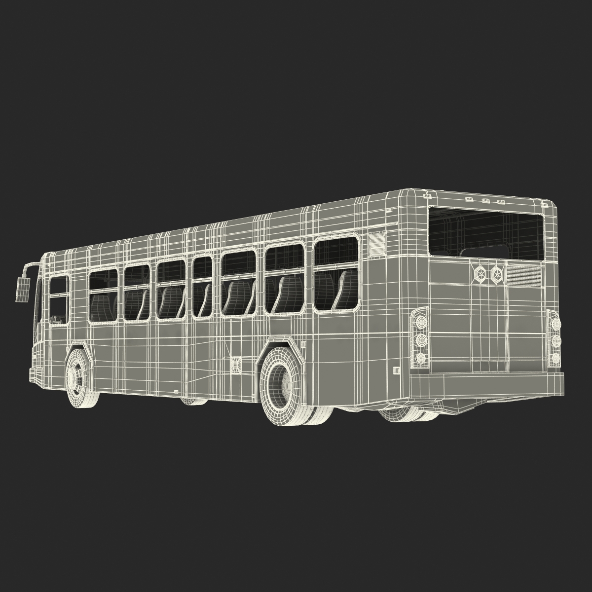 Bus Metro Transit 3D