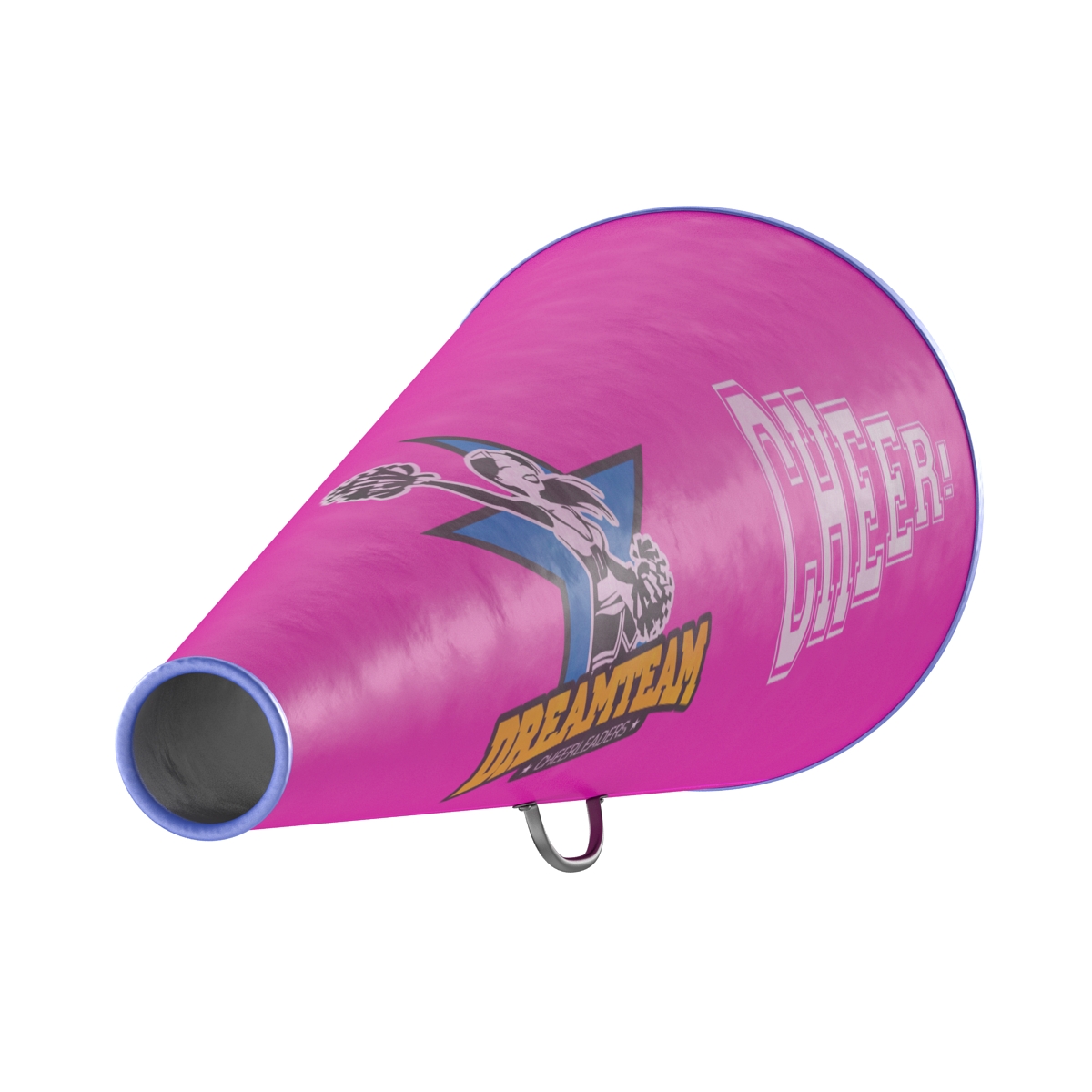 3D Cheerleader Megaphone Pink