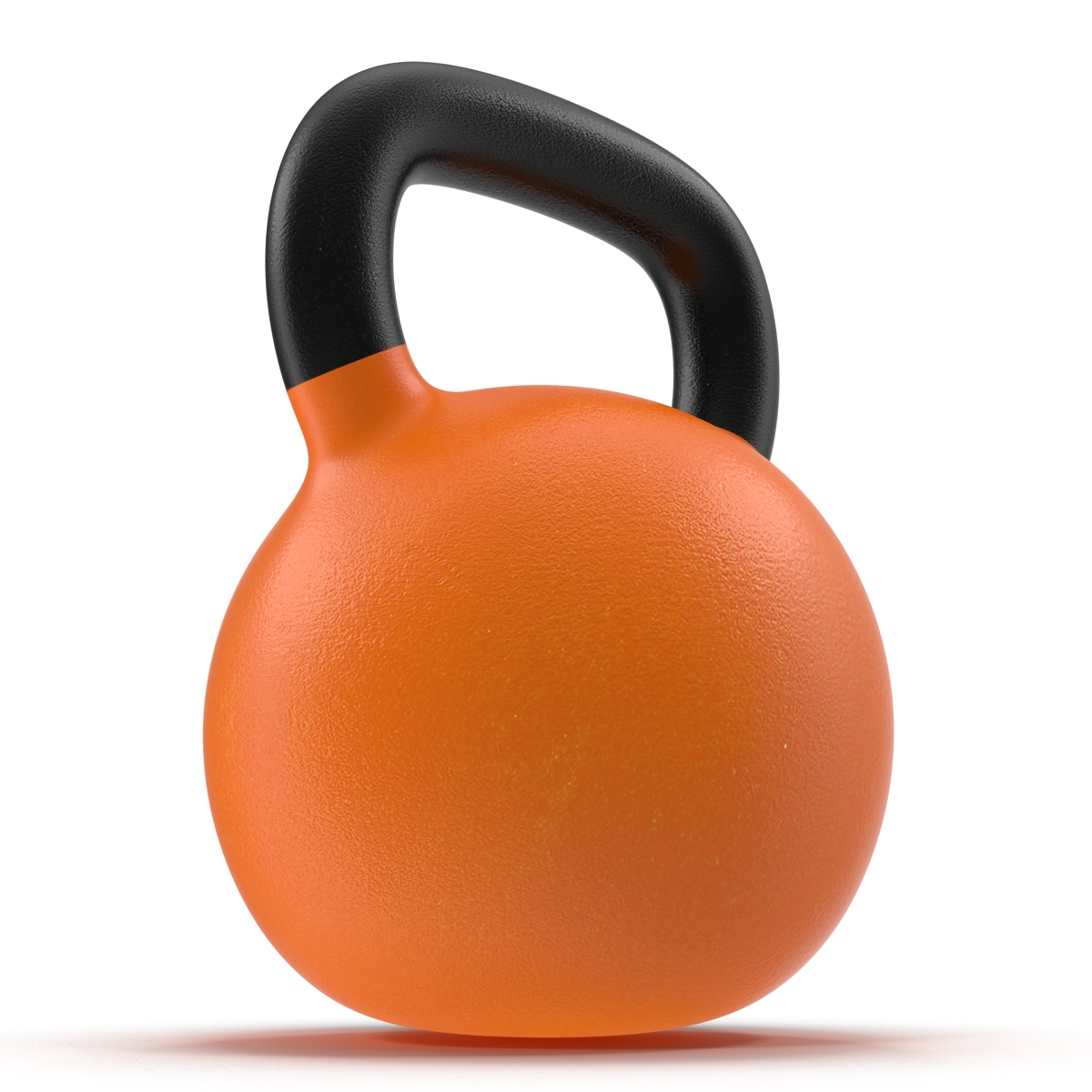 Kettlebell 2 Orange 3D model