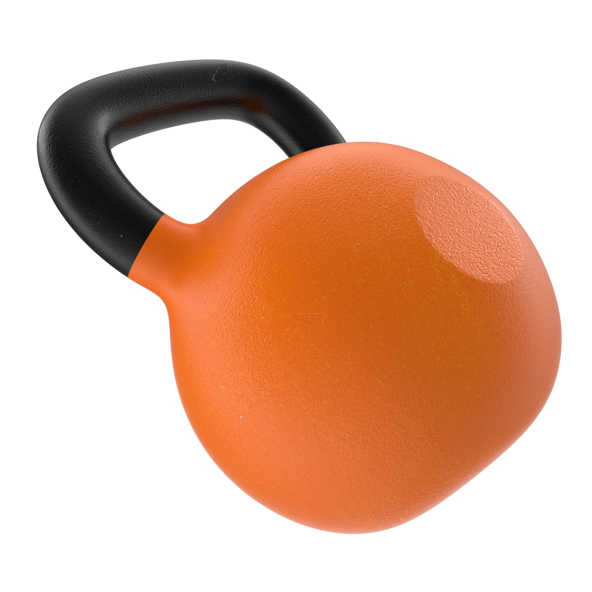 Kettlebell 2 Orange 3D model