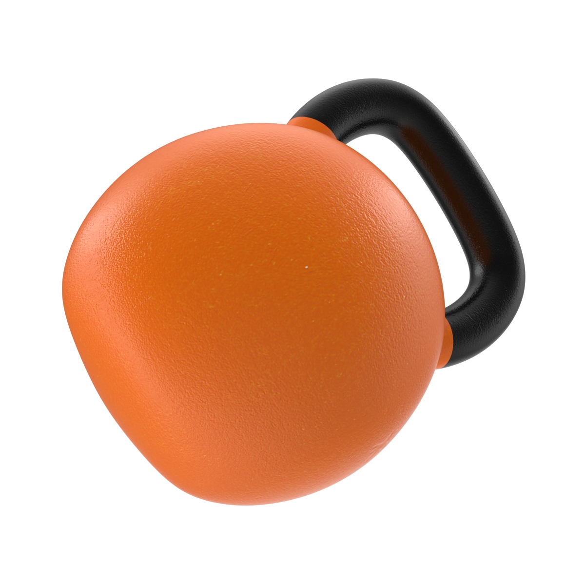 Kettlebell 2 Orange 3D model