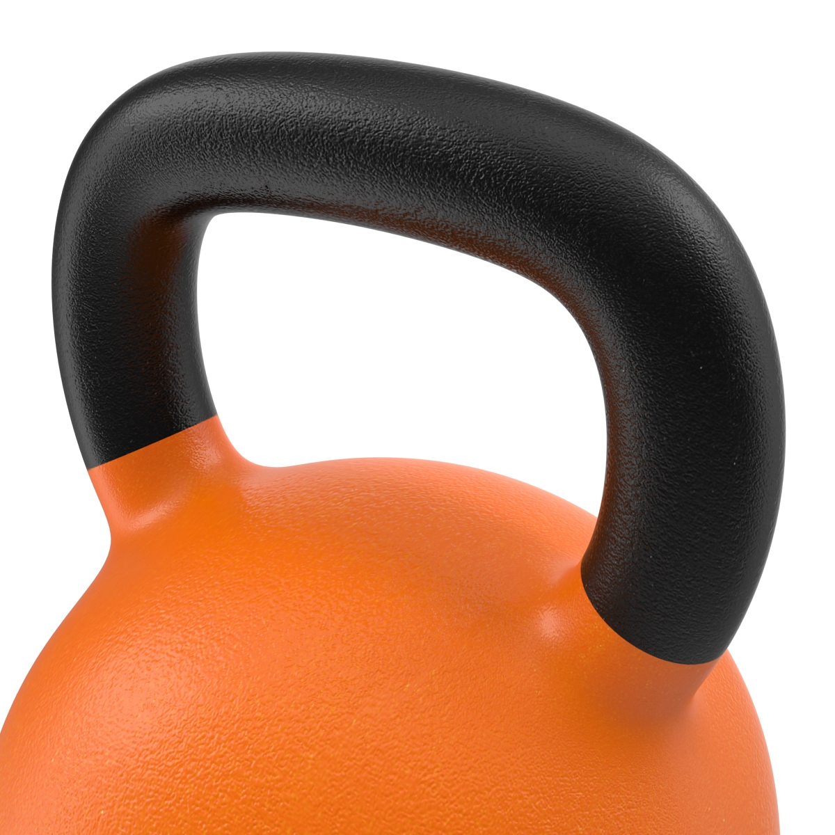 Kettlebell 2 Orange 3D model