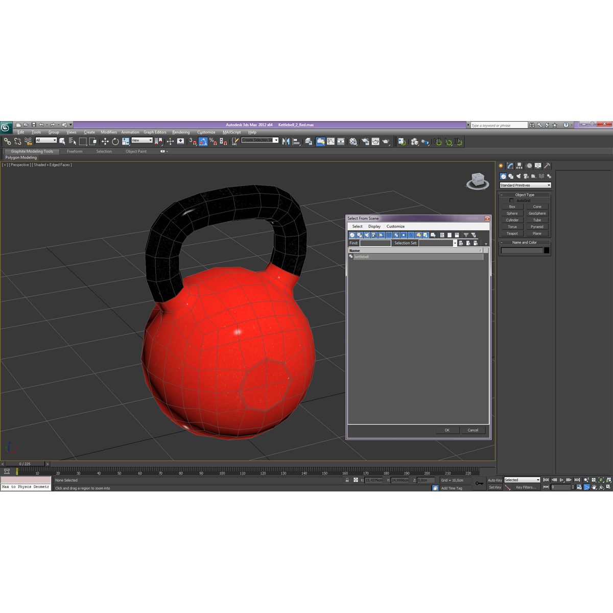 3D Kettlebell 2 Red