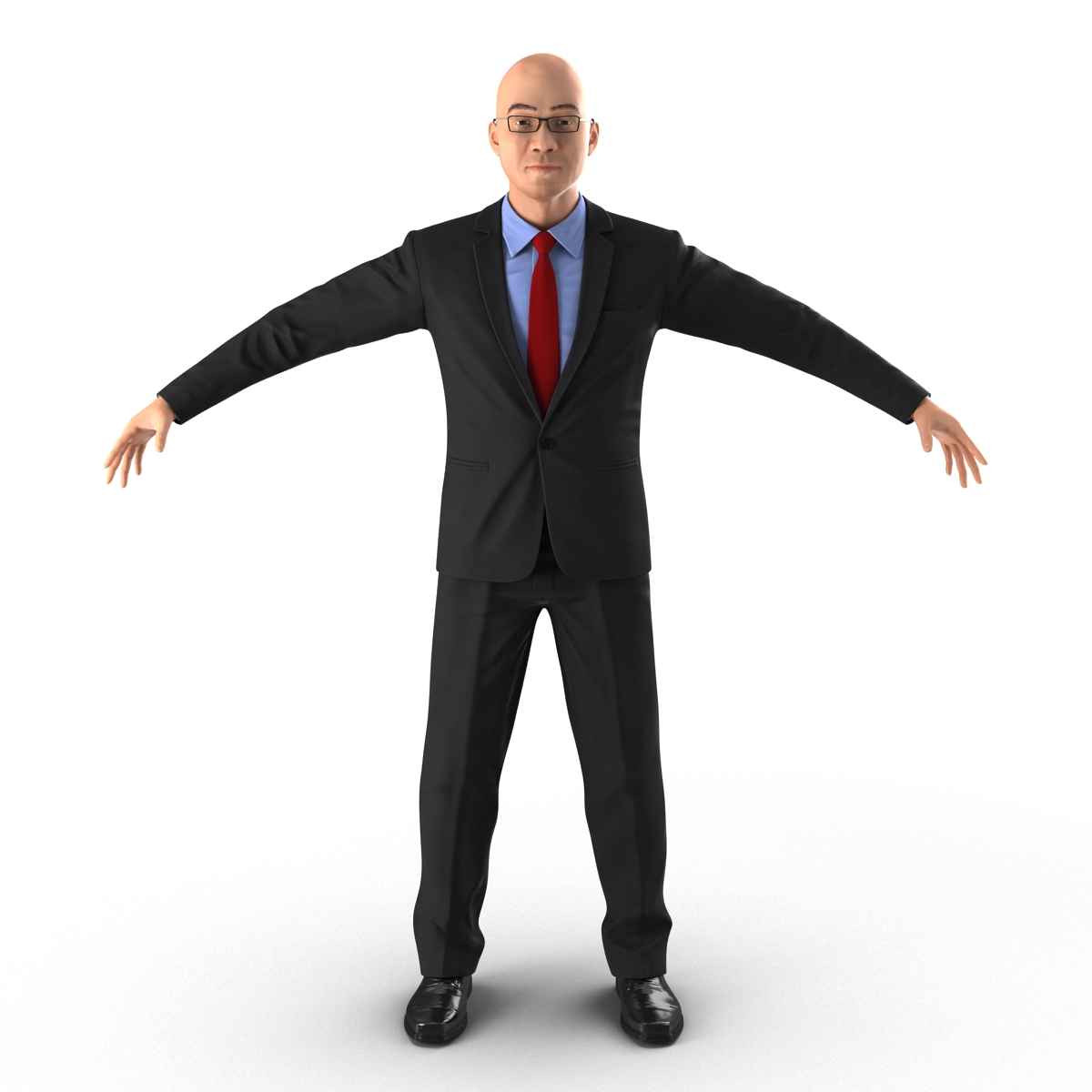 Asian Businessman 3D