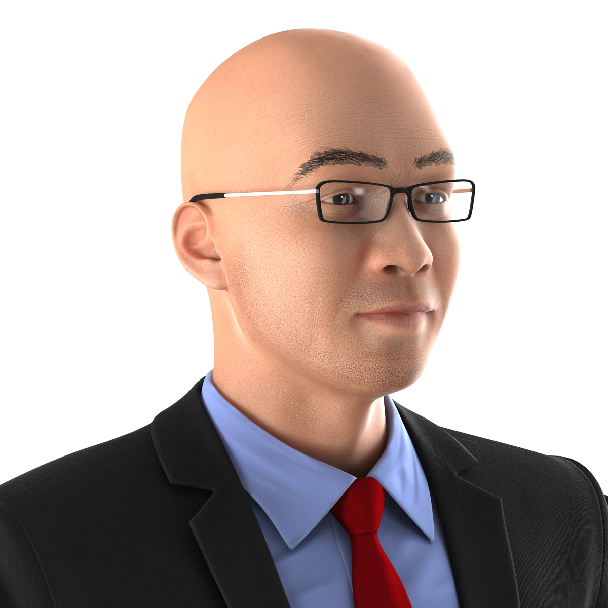 Asian Businessman 3D