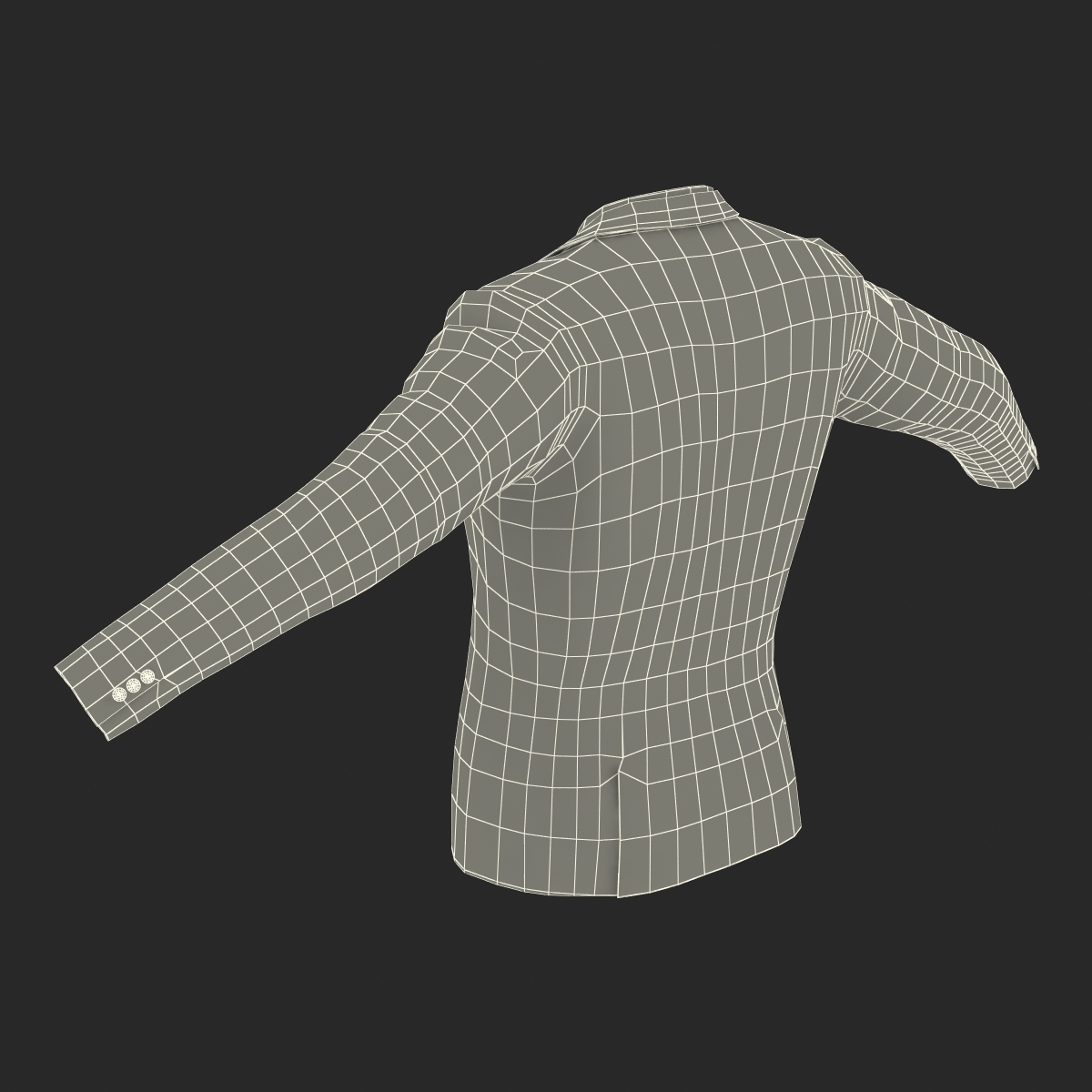 Suit Jacket 10 3D model