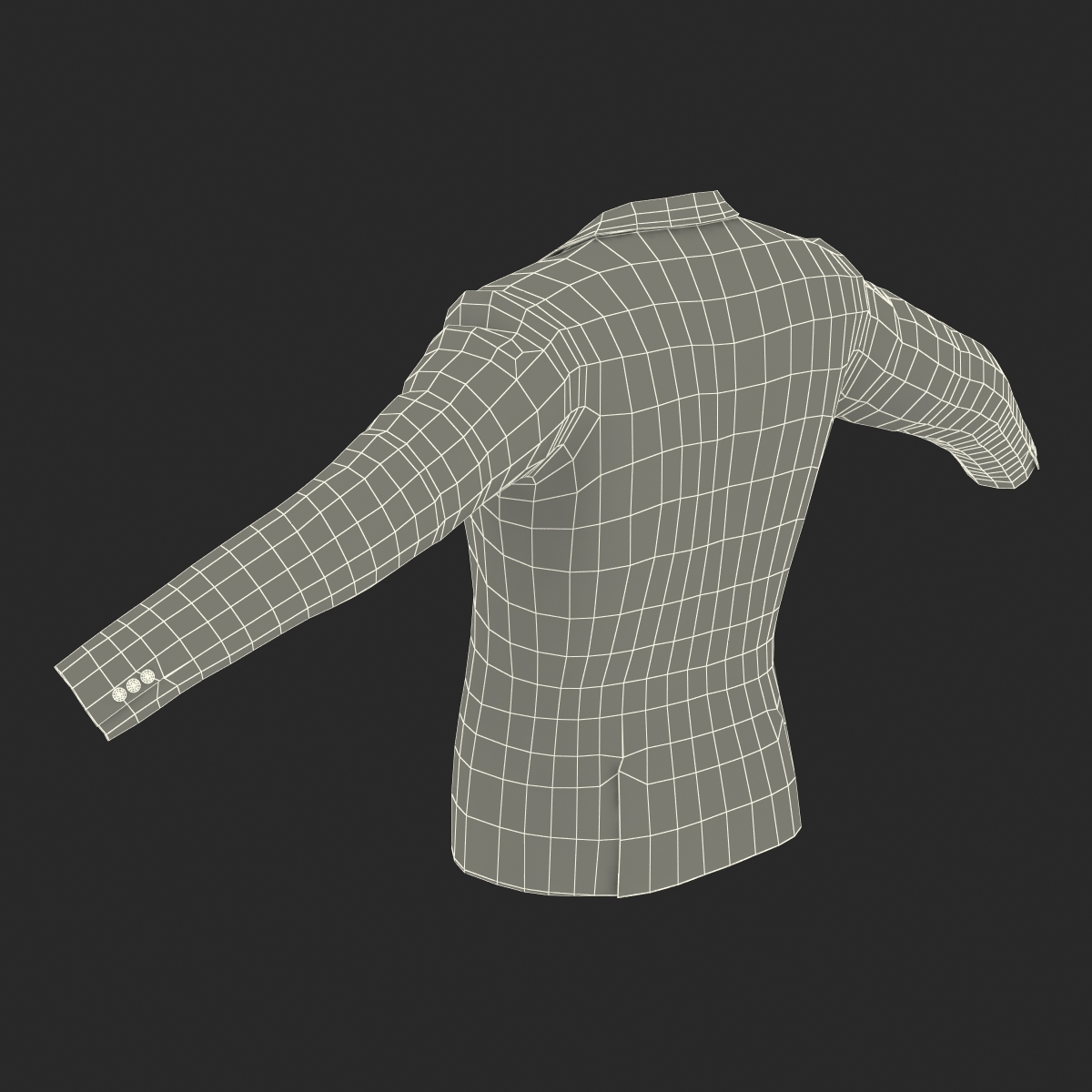 Suit Jacket 11 3D model