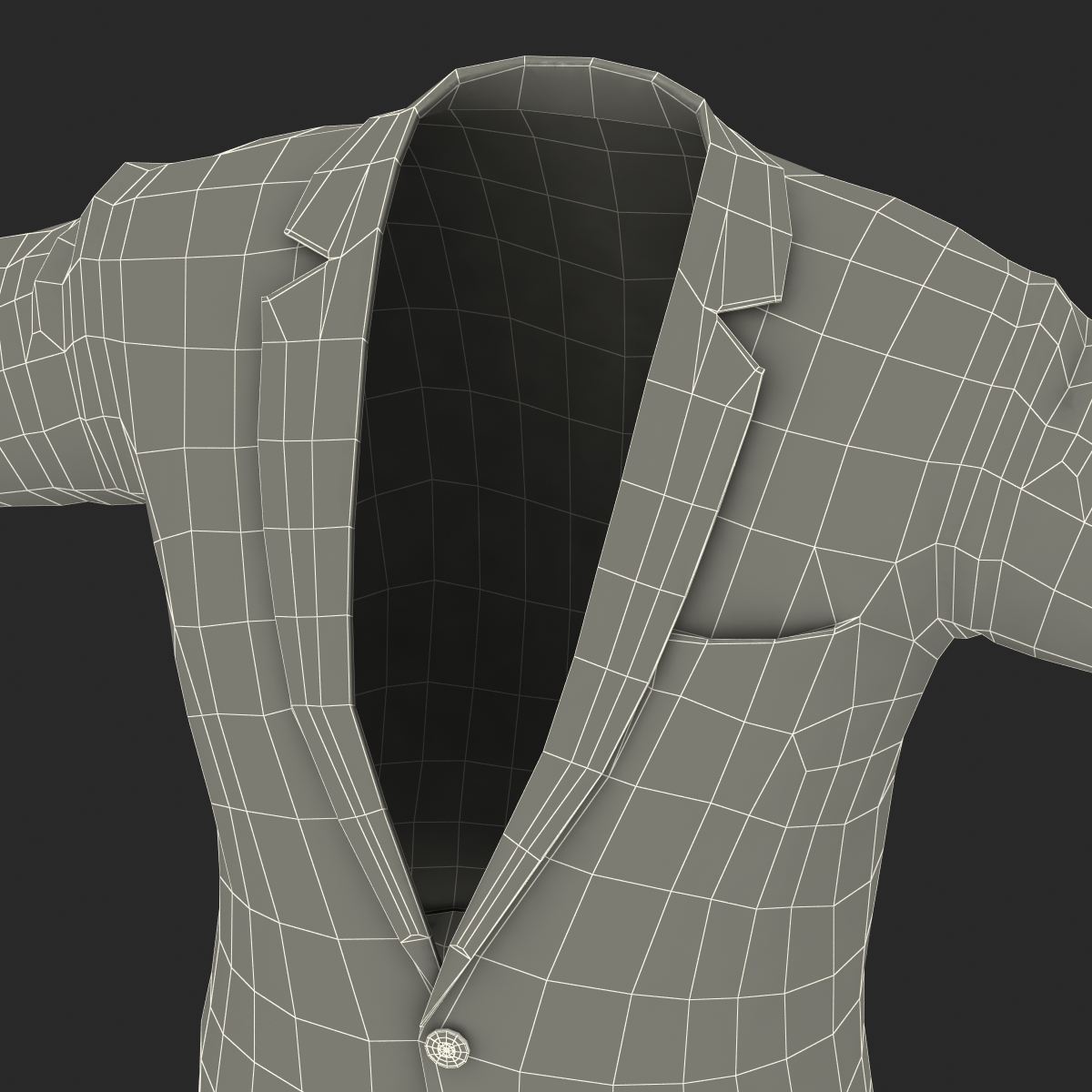 Suit Jacket 11 3D model