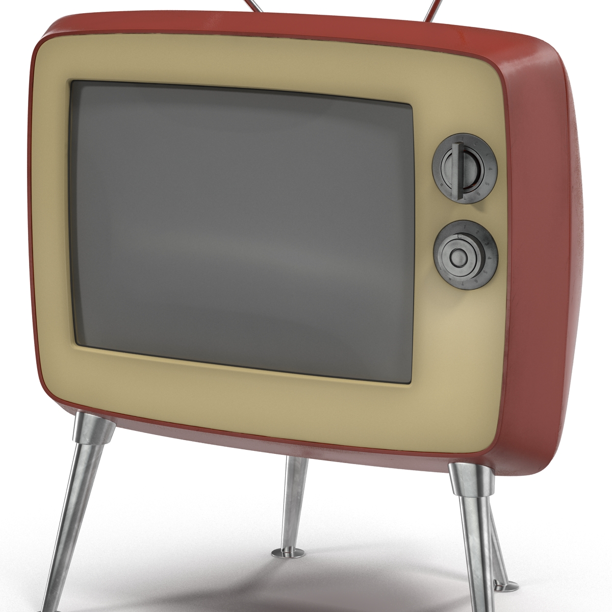 3D model Retro TV 3