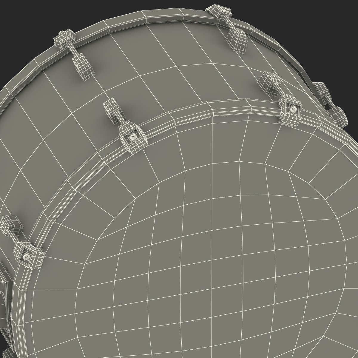 Bass Drum 3D model