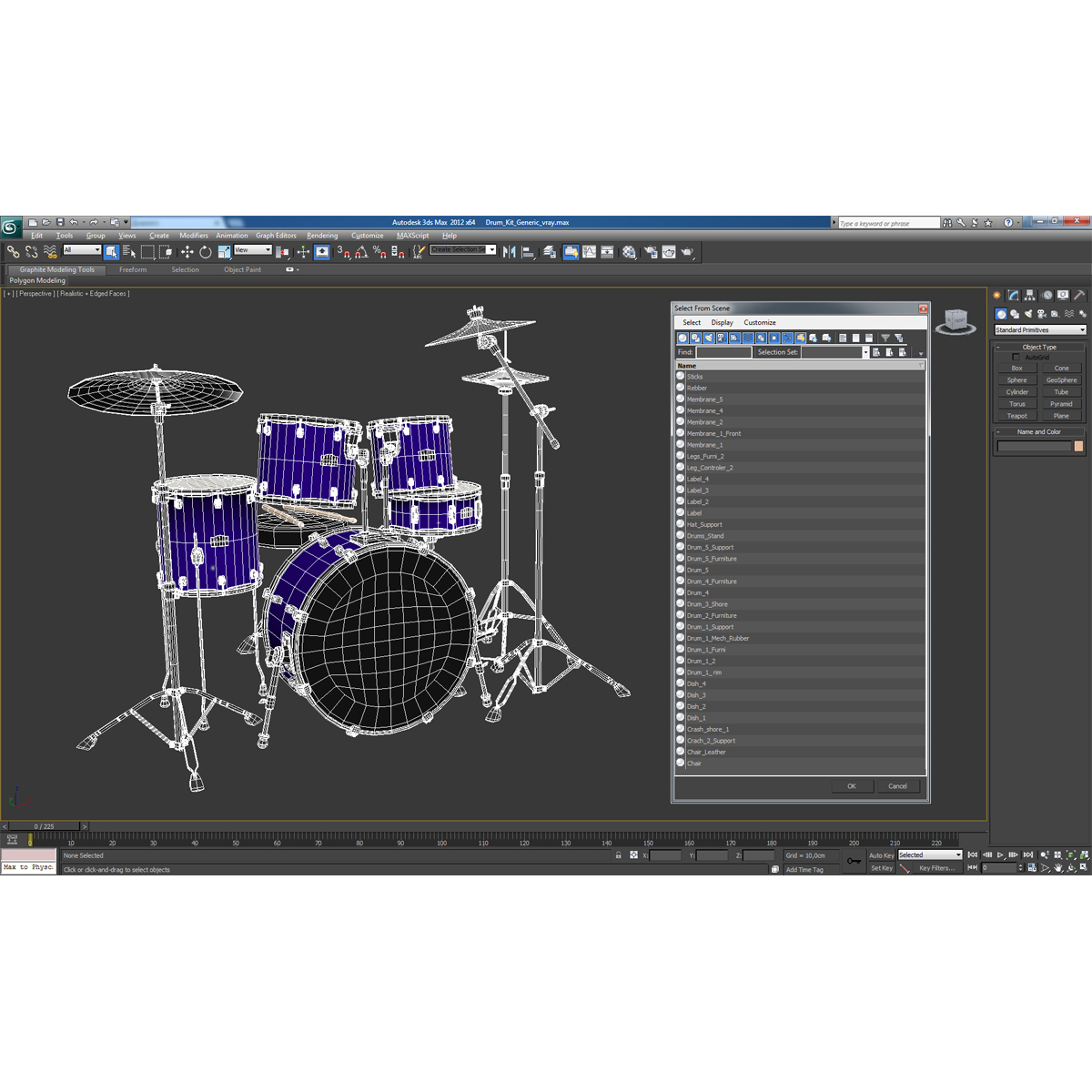 3D Drum Kit Generic