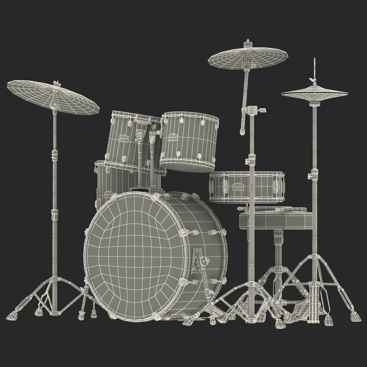 3D Drum Kit Generic