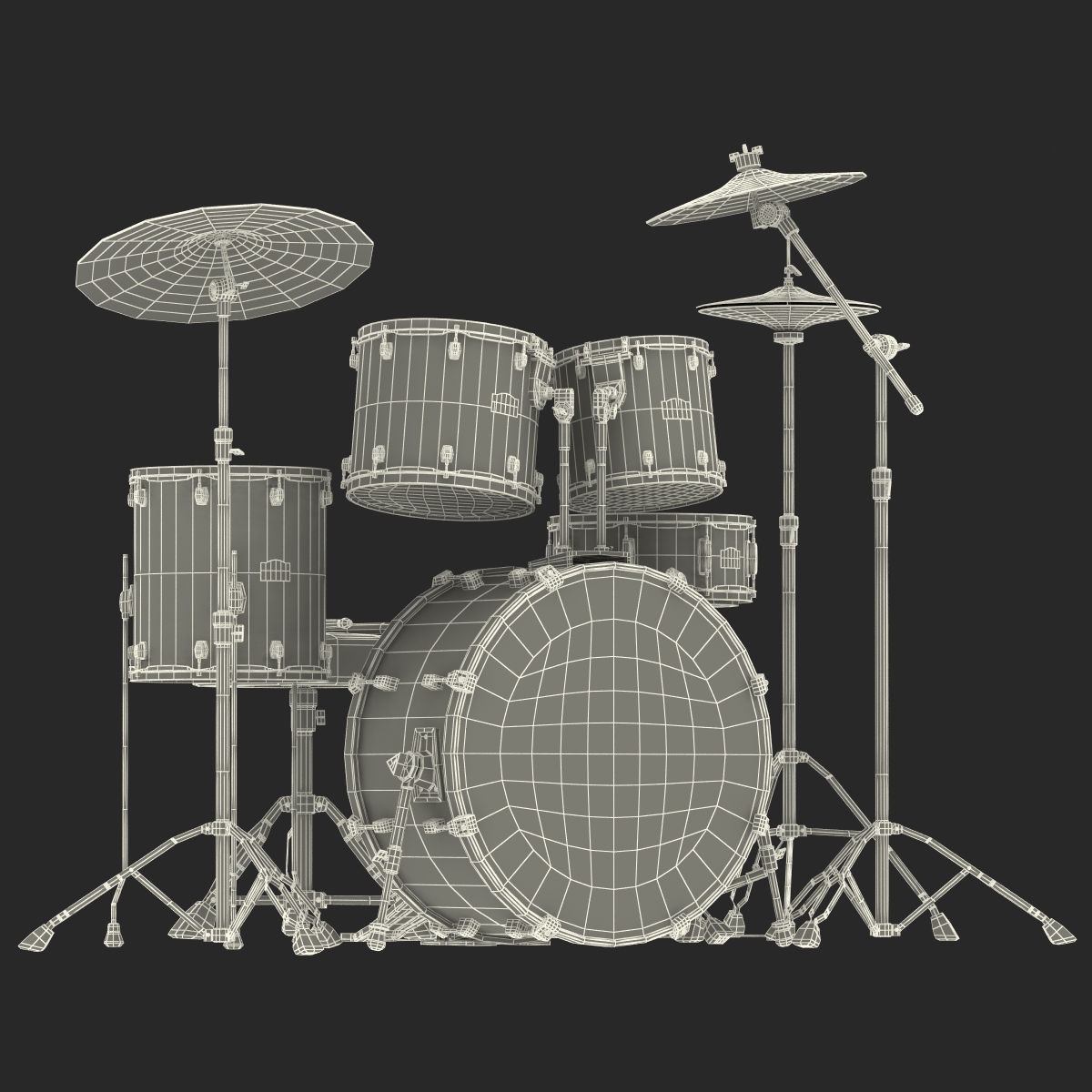 3D Drum Kit Generic