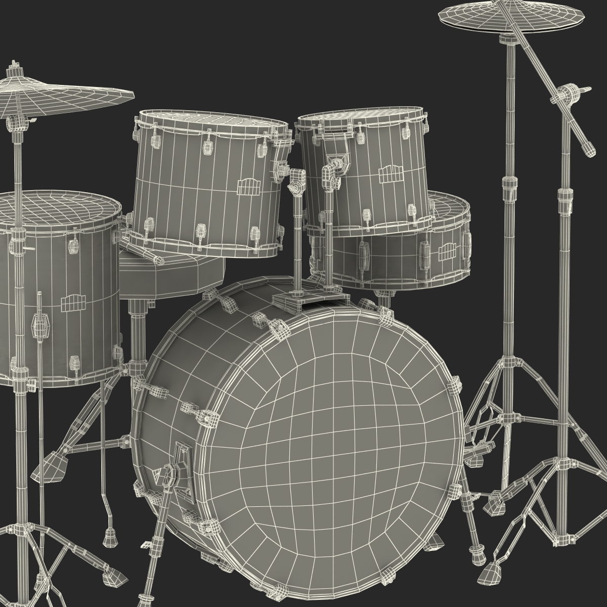 3D Drum Kit Generic