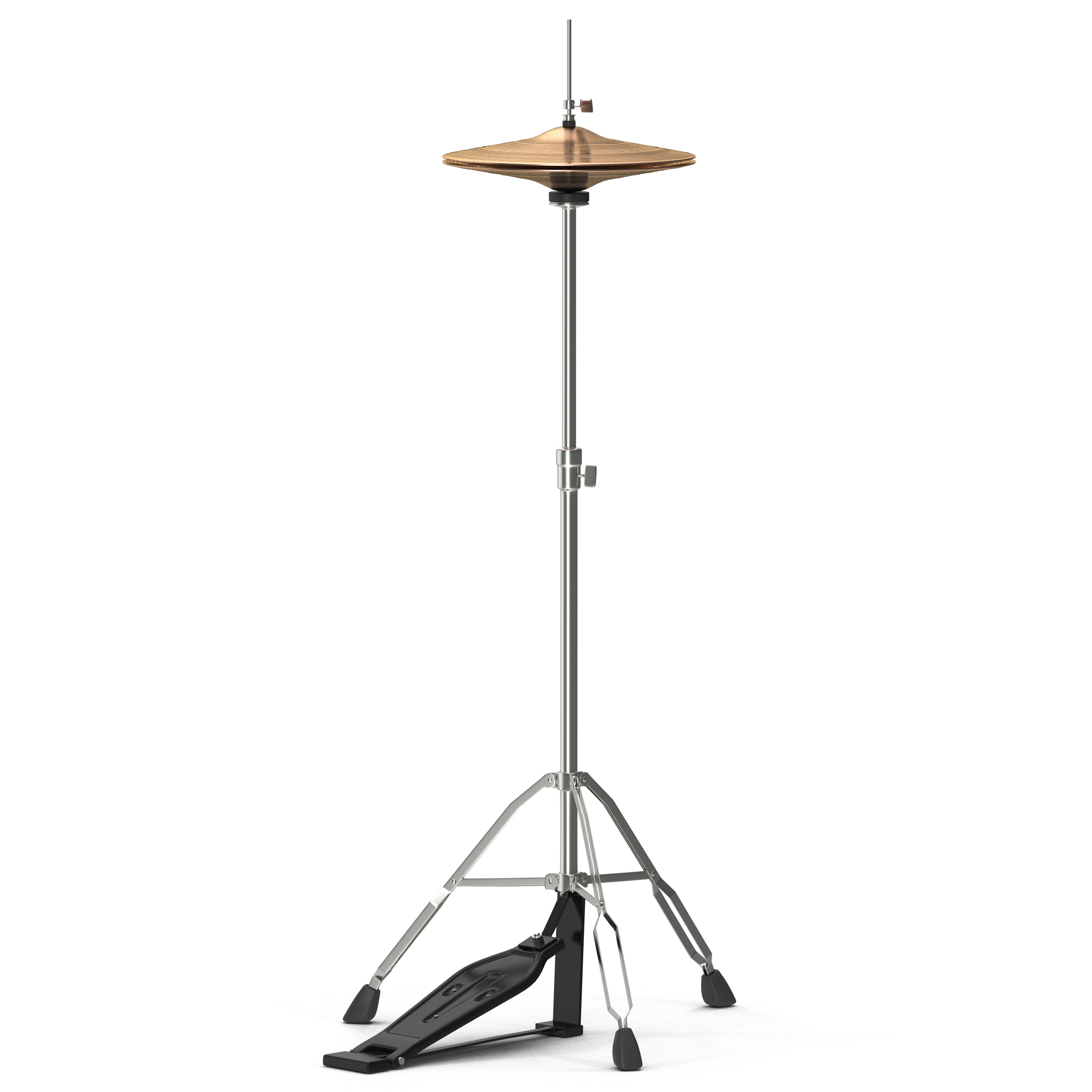 3D Hi Hat Cymbal model