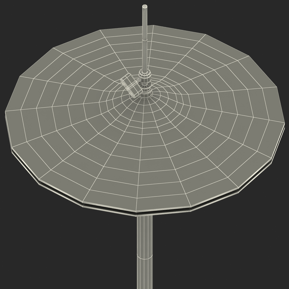 3D Hi Hat Cymbal model