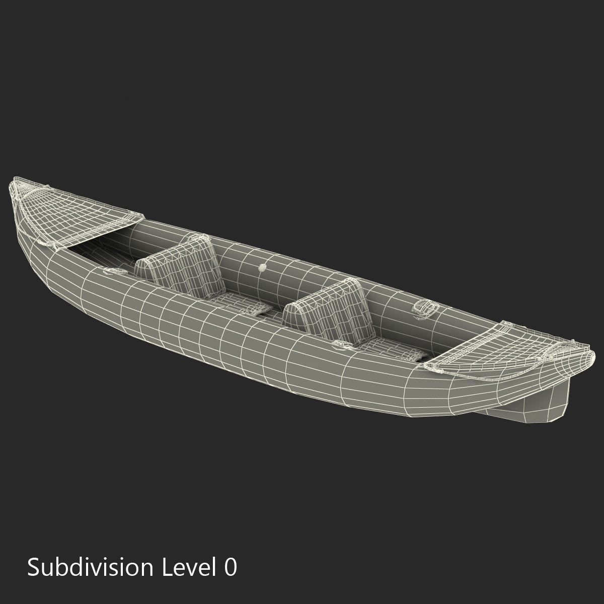 3D Kayak 3 Red