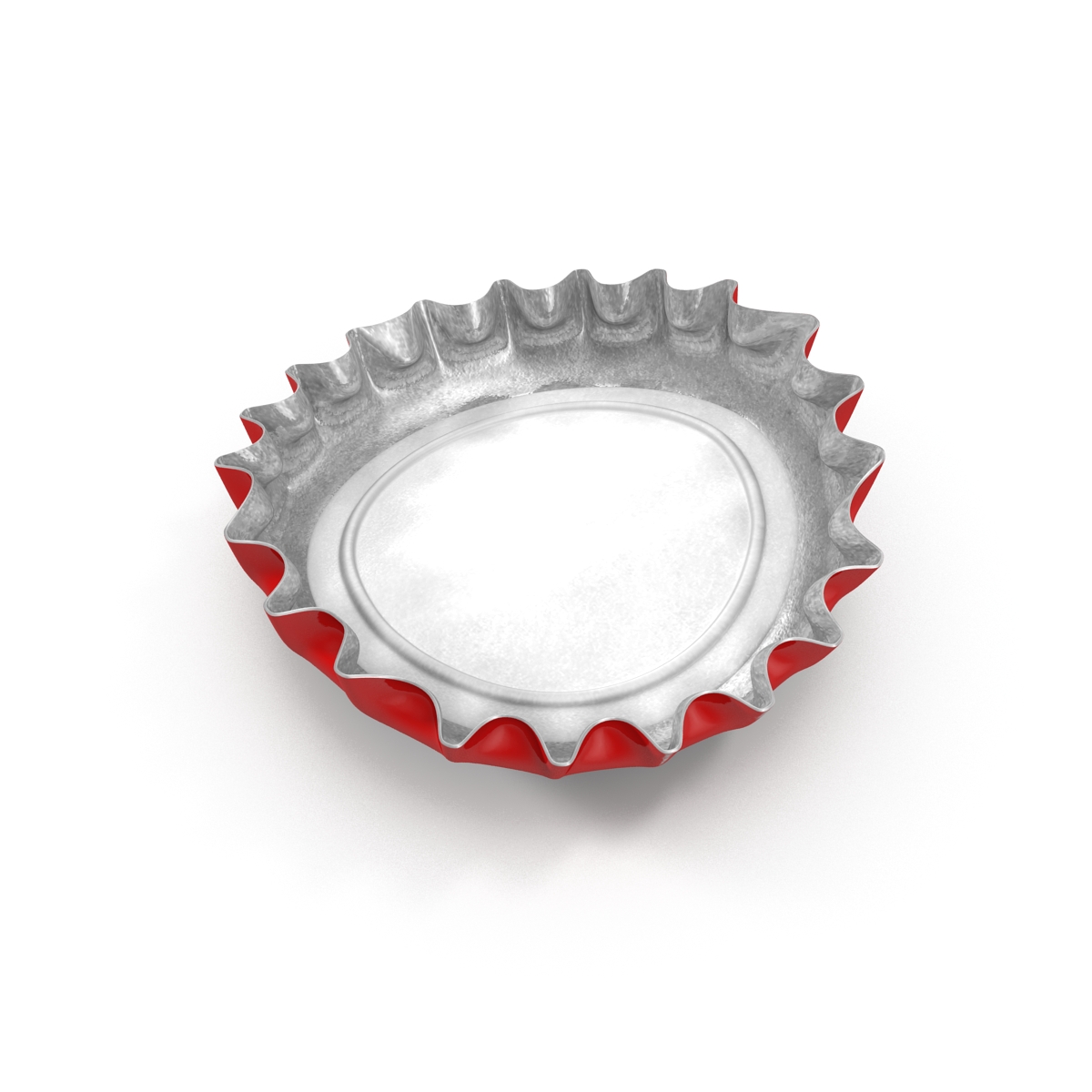 3D Old Bottle Cap 3