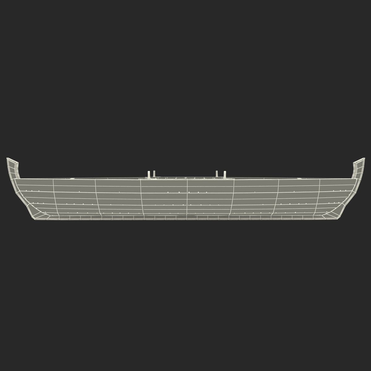 RowBoat 3D model