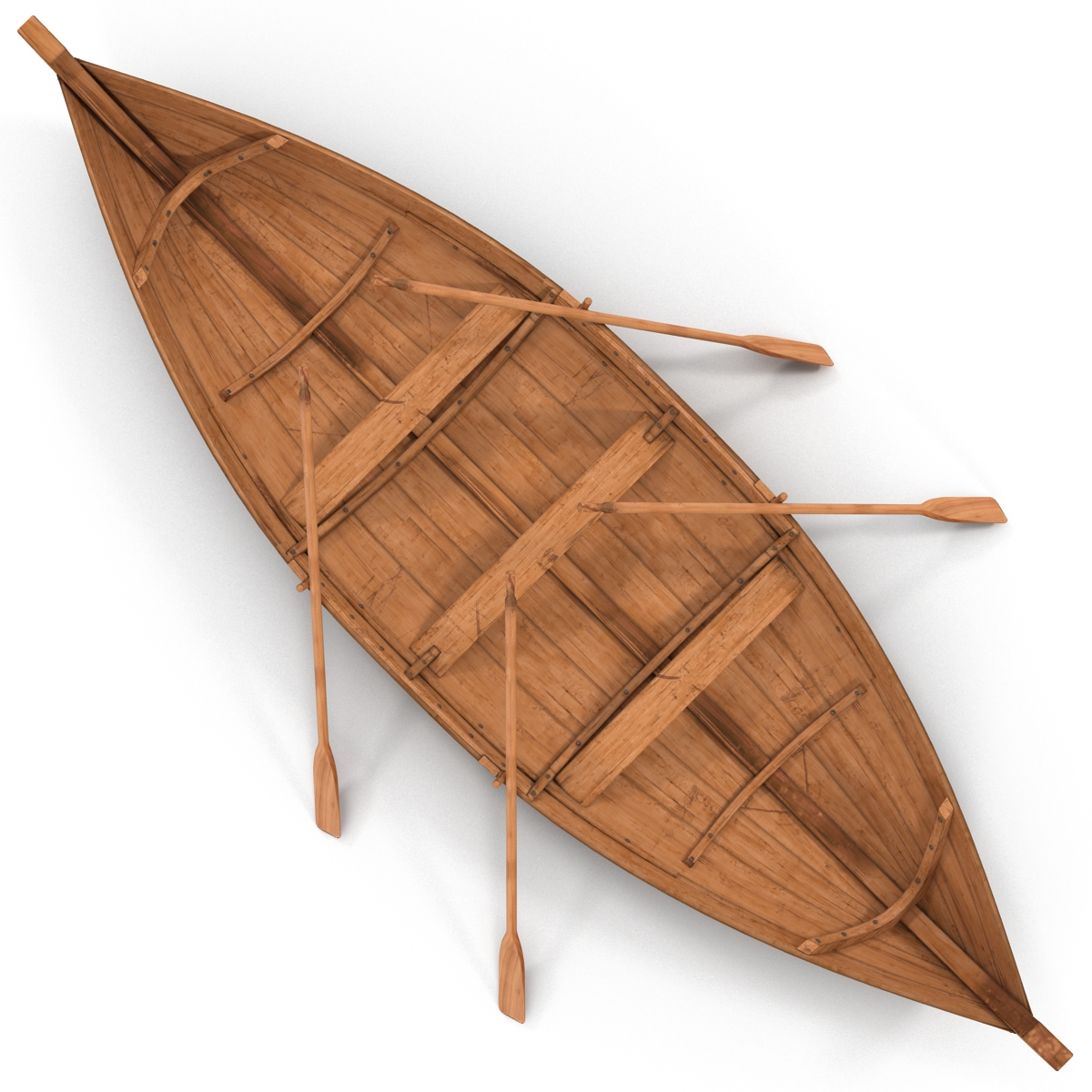 3D Rowing Boat