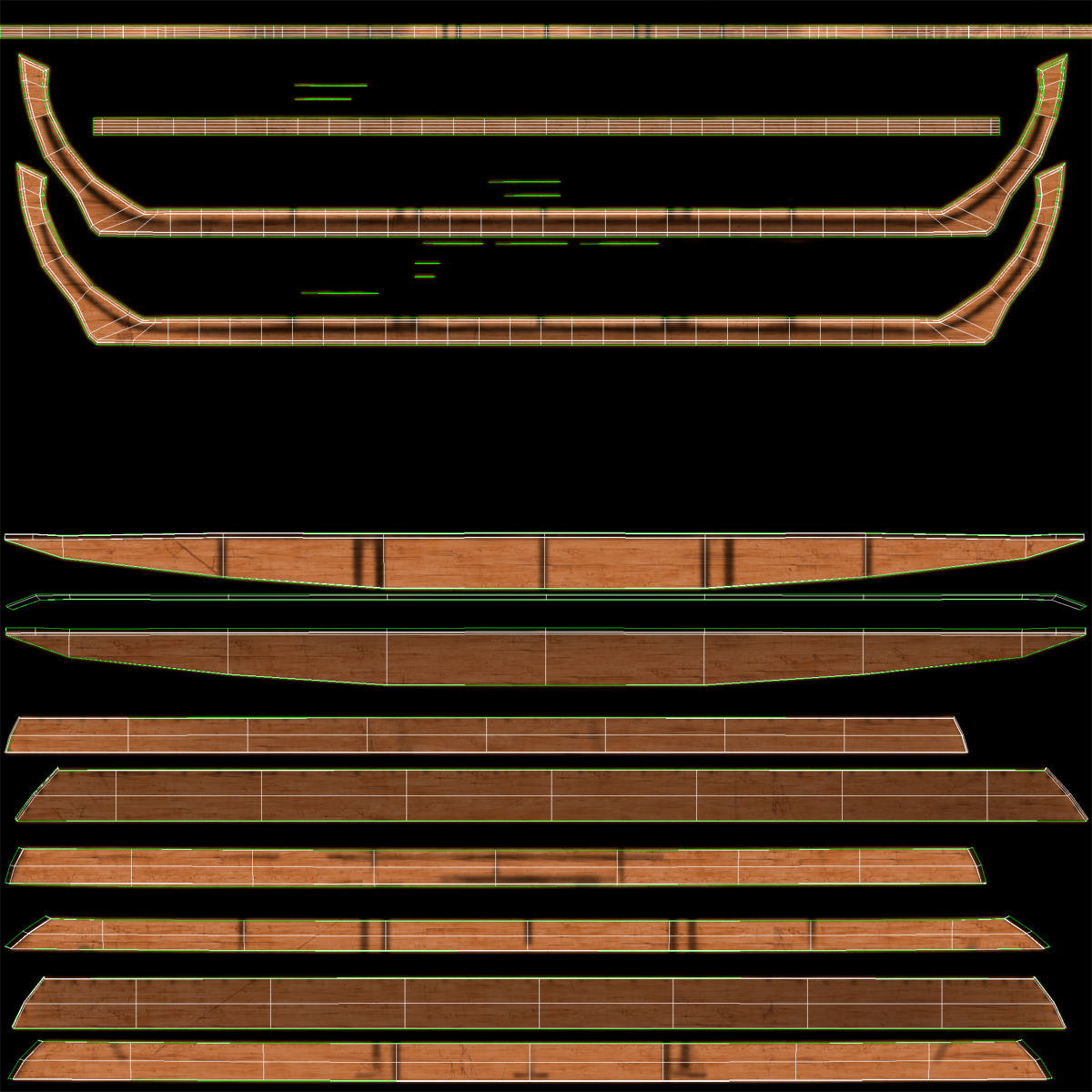 3D Rowing Boat