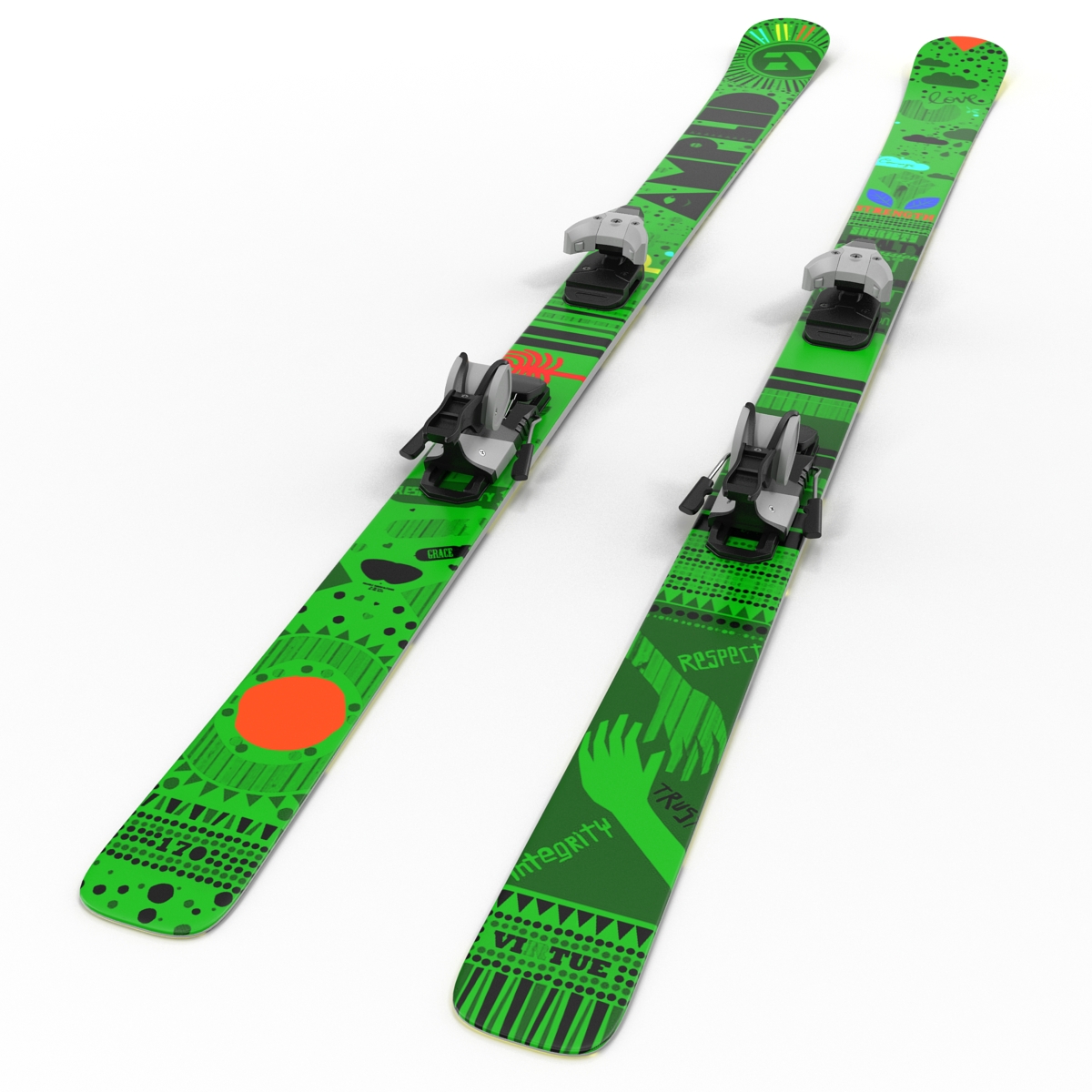 3D model Snow Ski 5