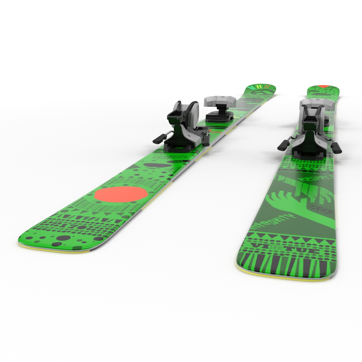 3D model Snow Ski 5