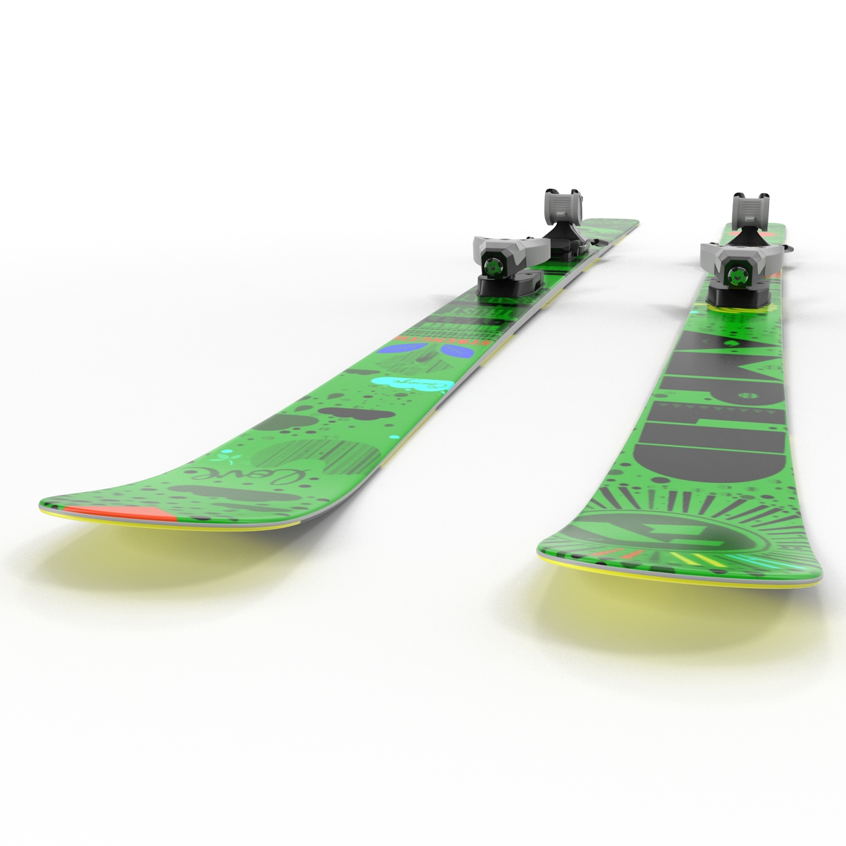 3D model Snow Ski 5