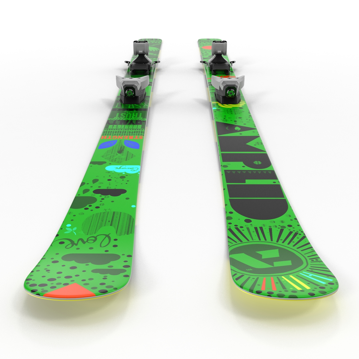 3D model Snow Ski 5