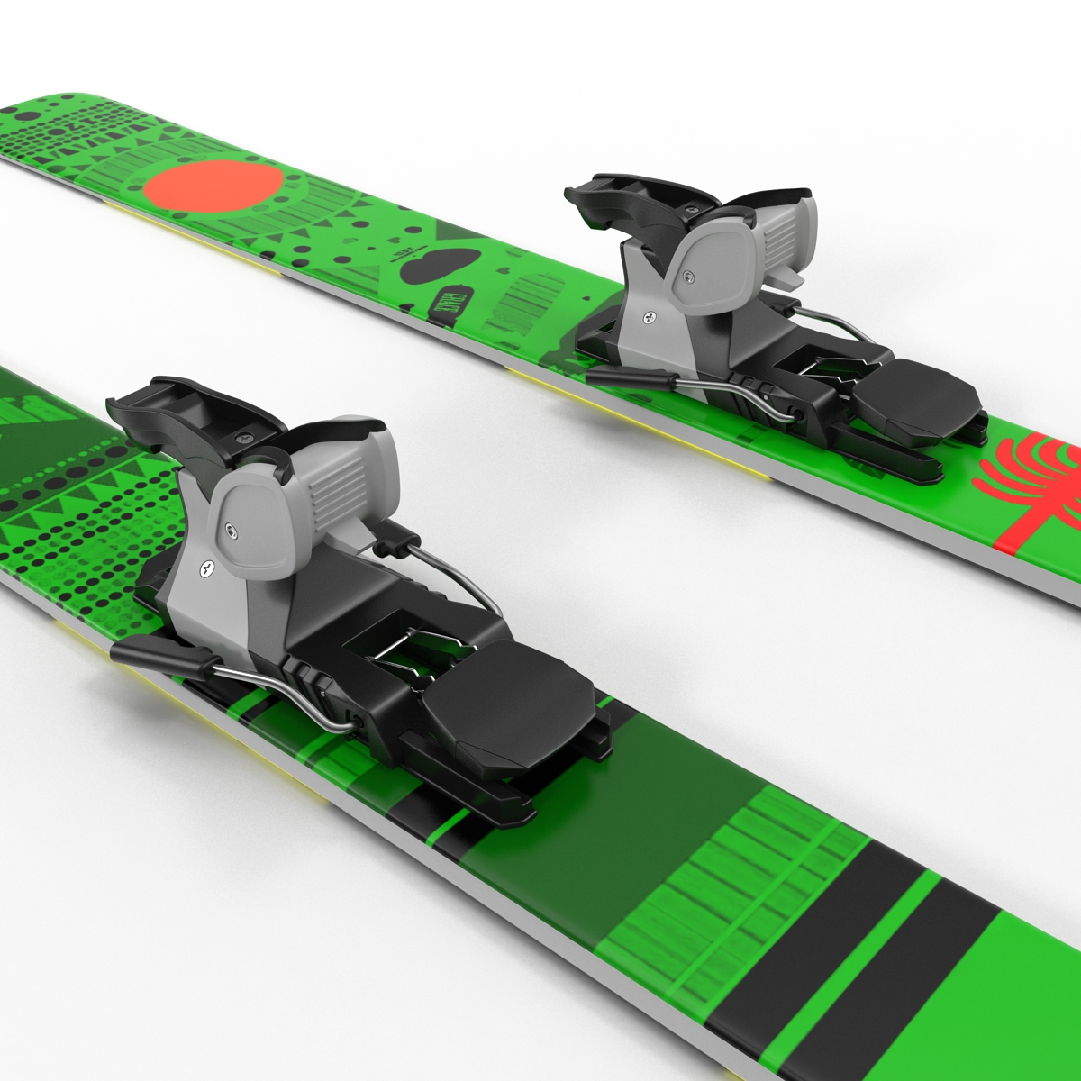 3D model Snow Ski 5