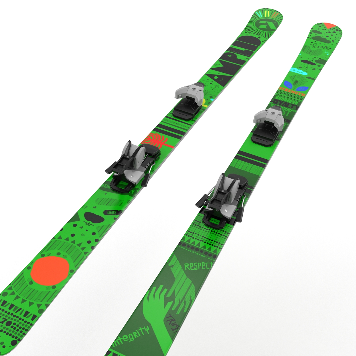 3D model Snow Ski 5