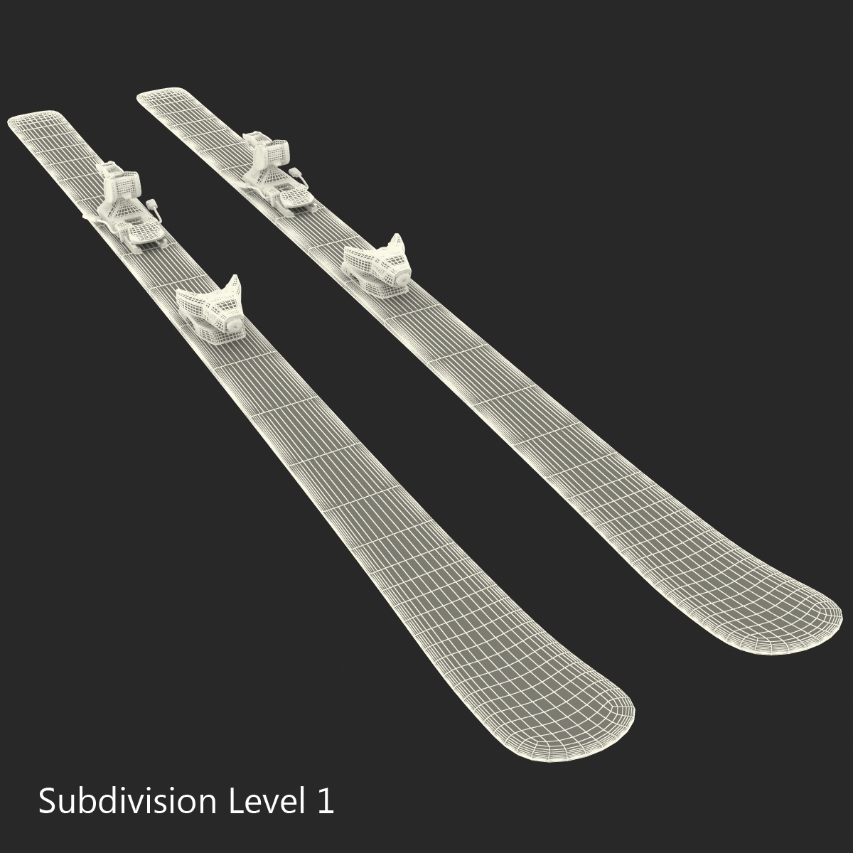 3D model Snow Ski 5