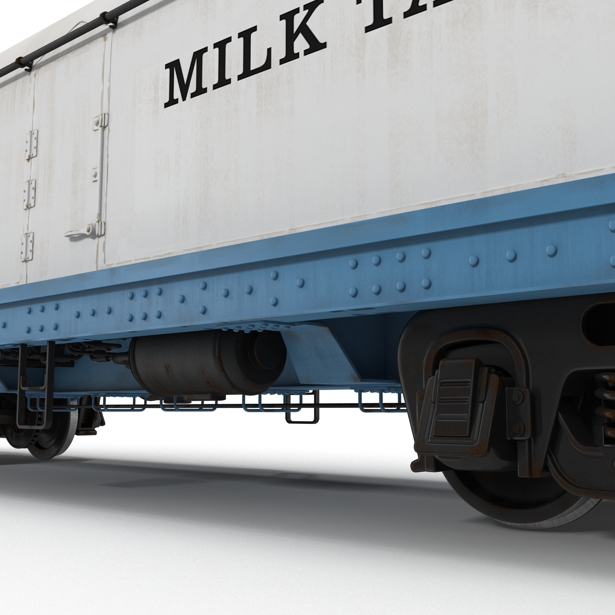 3D Bordens Milk Tank Car