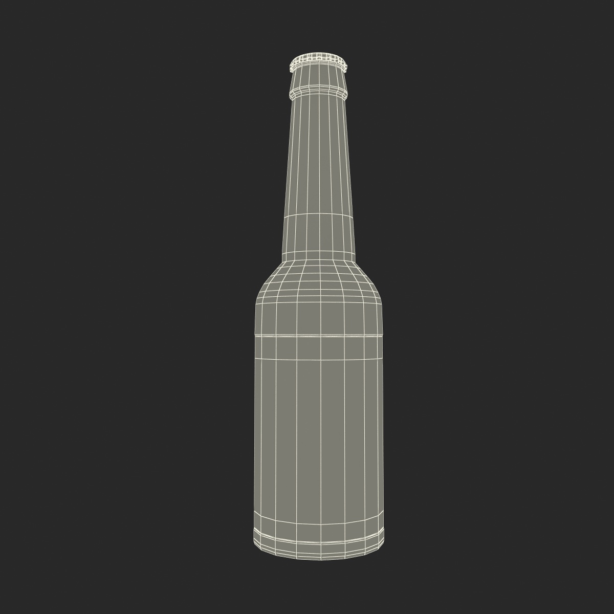 3D Beer Bottle