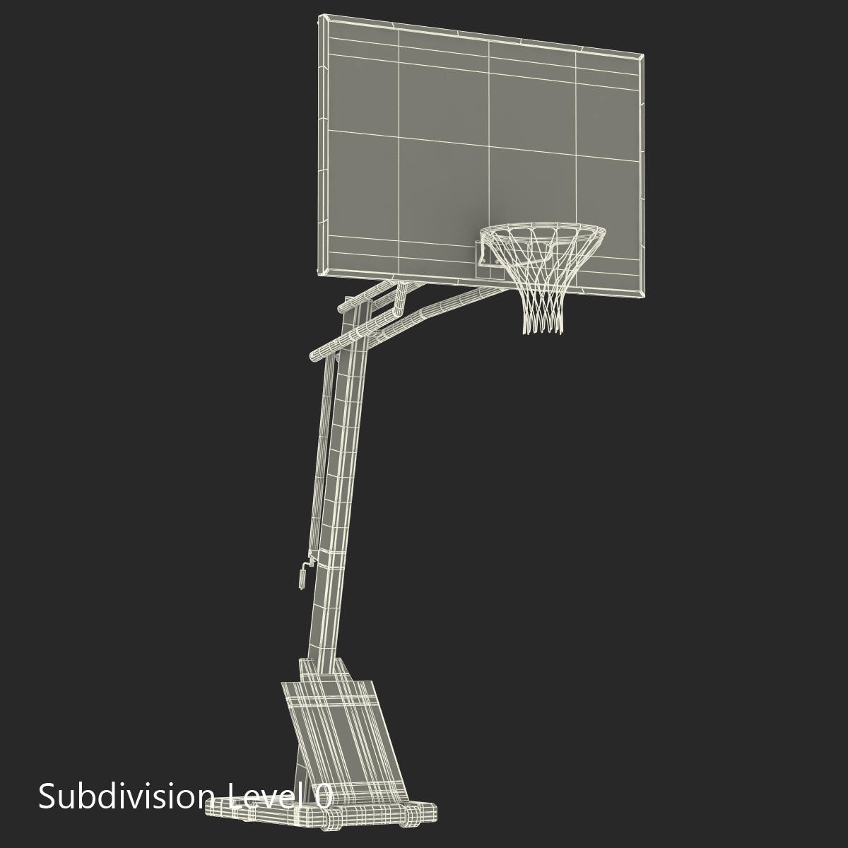 3D model Basketball Hoop