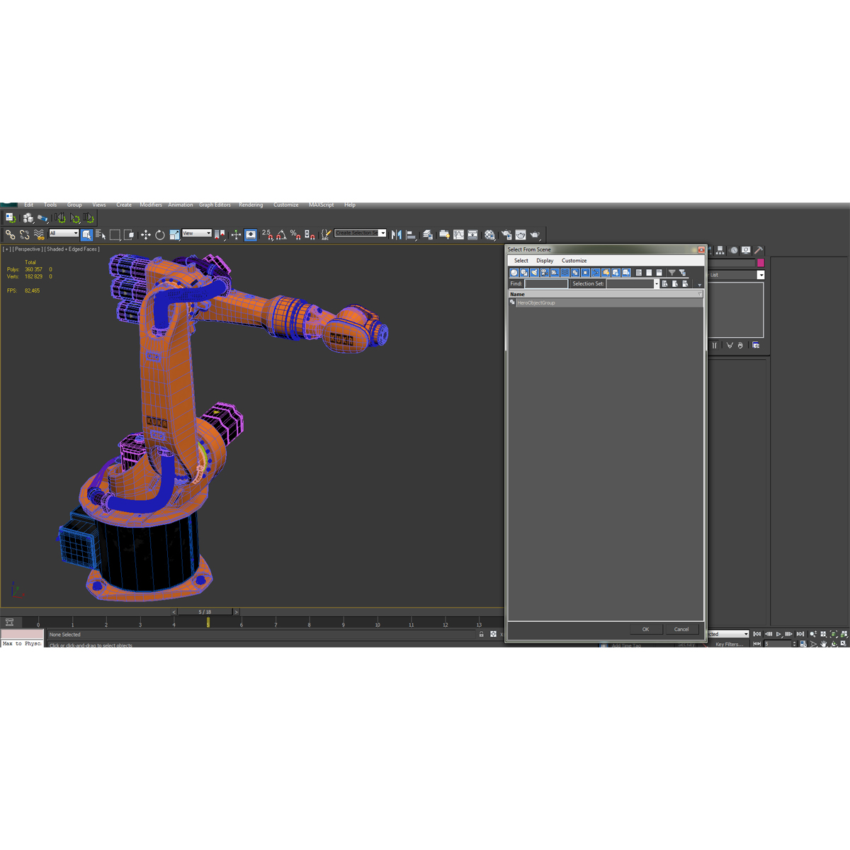 3D Kuka Robot KR 16 3 model