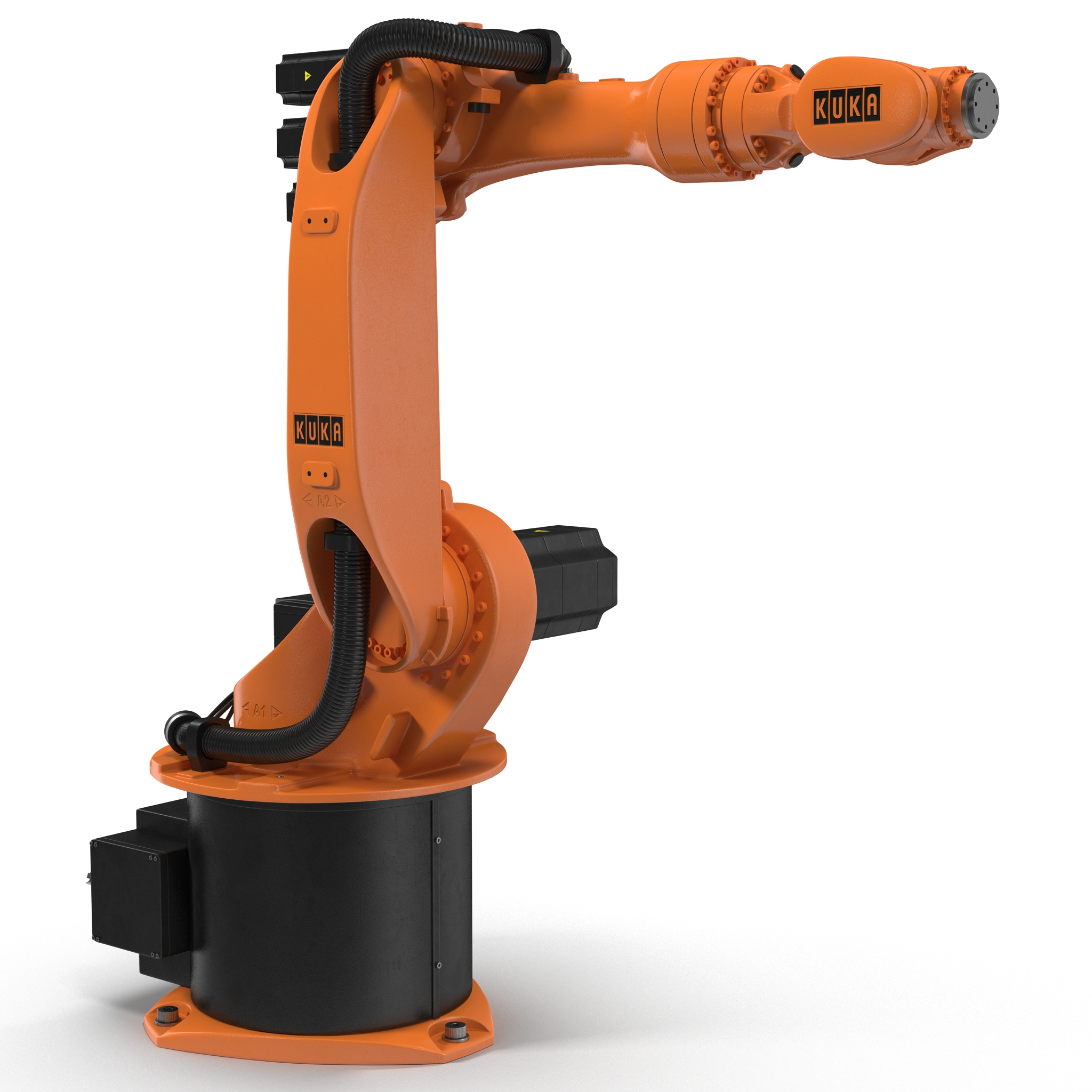 3D model Kuka Robot KR 16 3 Rigged