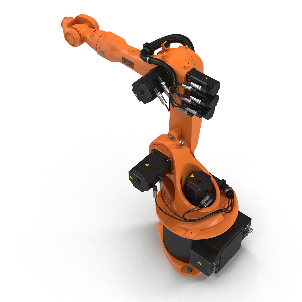 3D model Kuka Robot KR 16 3 Rigged